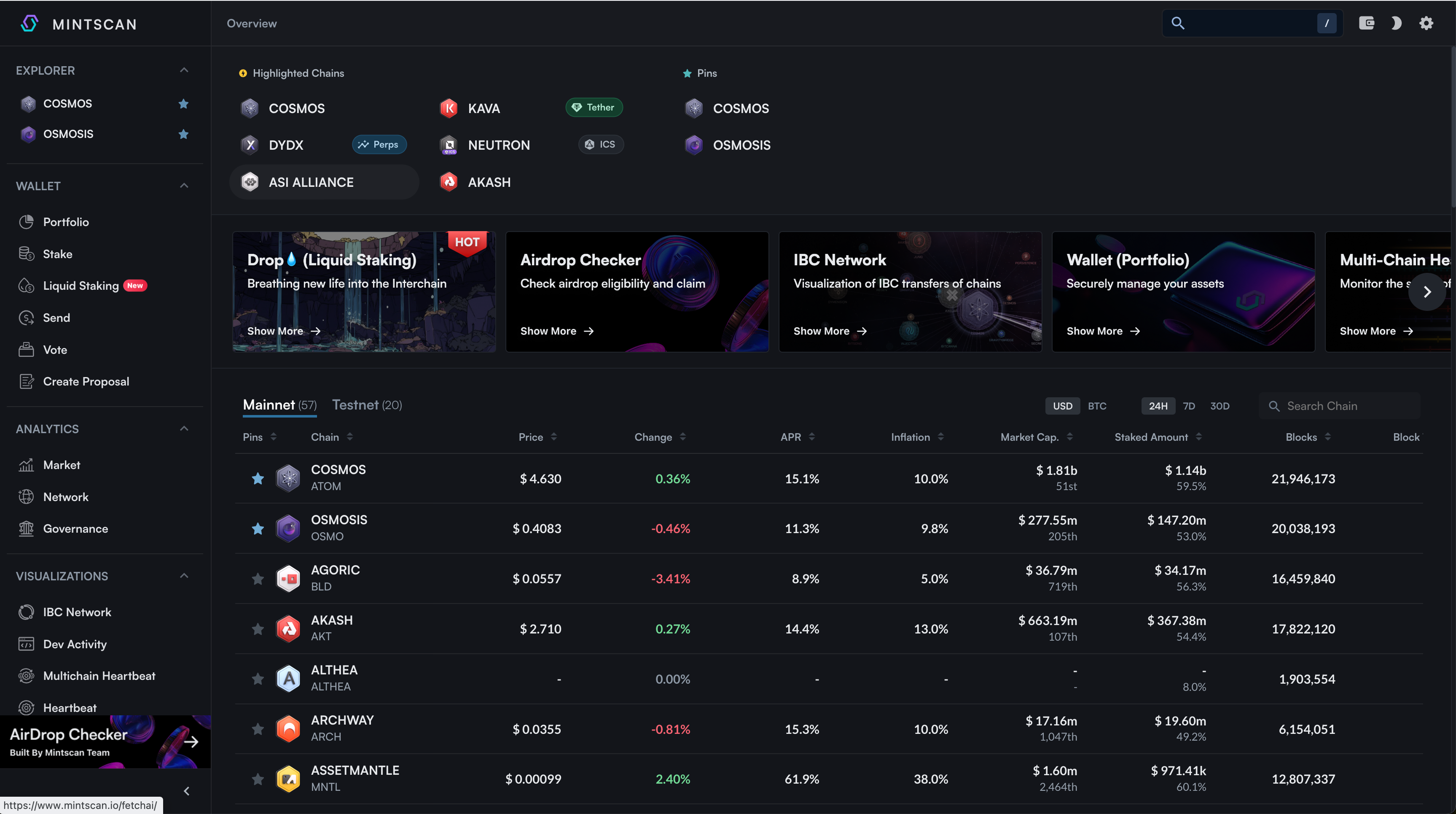 Mintscan