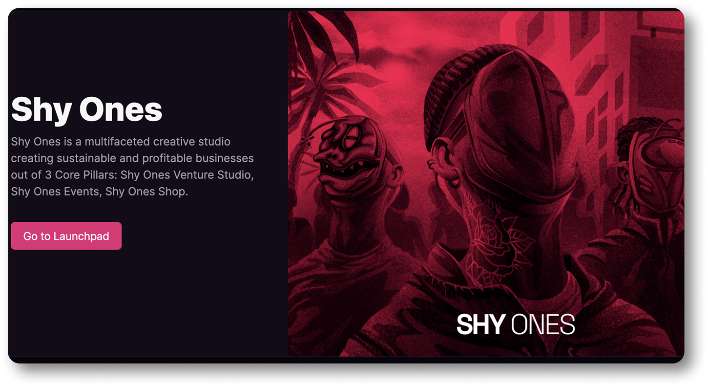 Magic Eden — Shy Ones banner