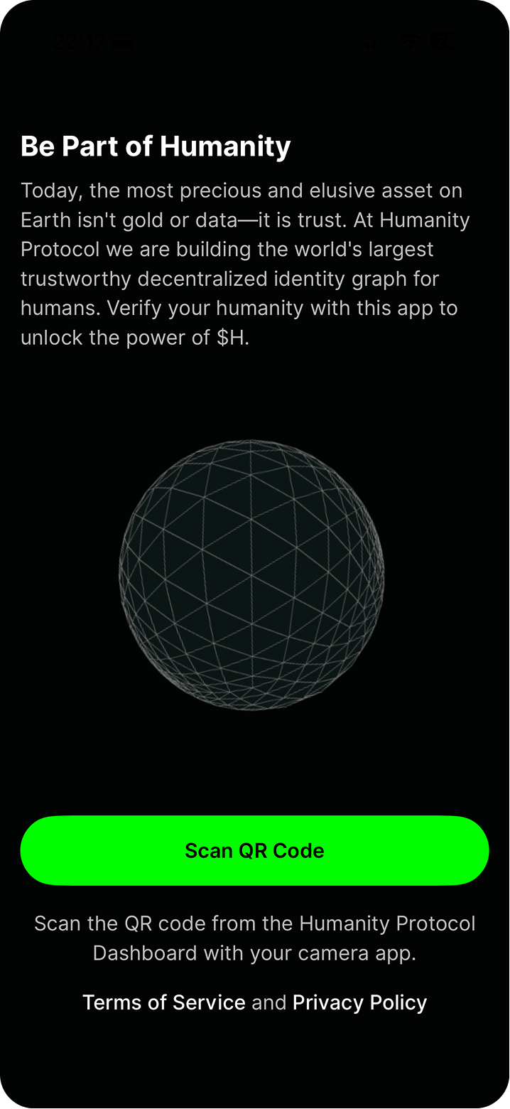Humanity Protocol app